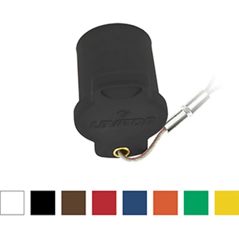Leviton 16P22-UG 16 Series Female Protective Cap, Cam-Type, UL/CSA-Green