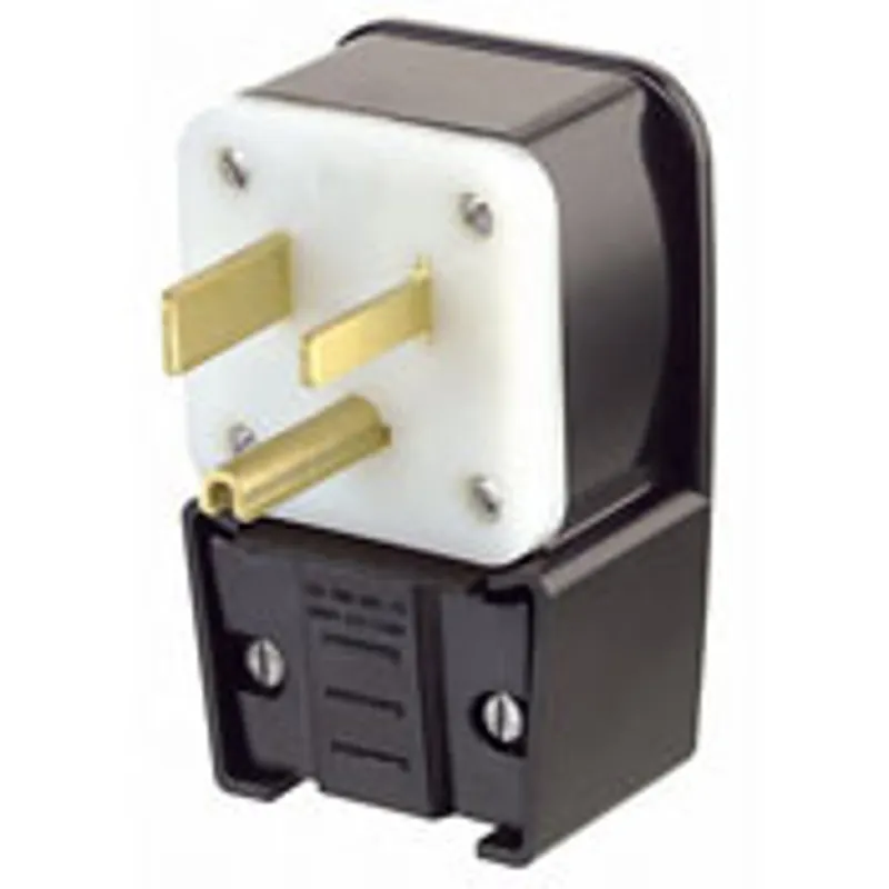 Leviton 9550-P Plug 50 Amp 125 Volt NEMA 5-50P Industrial Grade