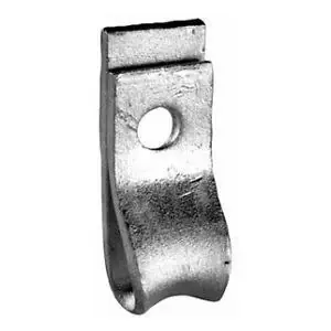 Hubbell 5004 1-Bolt Storm Hook Steel Length 4 in