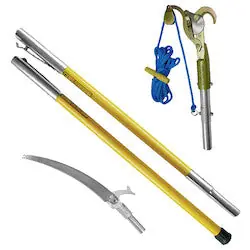 JAMESON FG-6PKG-1 FG Series Manual Pole Saw and Tree Pruner Kit