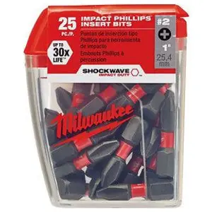 SHOCKWAVE 48-32-4604 Drill Bit Phillips #2 x 1 in.