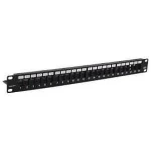 Hubbell Premise Wiring NSPJ24 Copper Patch Panels 24 Port Unloaded