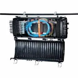 Corning SCA-9T34-LRS OptiSheath Aerial Terminal, Max. Single Fusion Splice Capacity: 144, Closure Type: FOH Closure