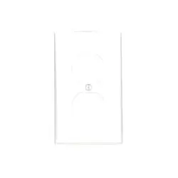 Leviton 80703-ORG 1-Gang Duplex Device Receptacle Wallplate Standard Size Replacement MPN
