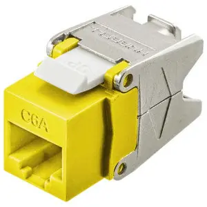 NEXTSPEED HJU6AY Cat 6A UTP Modular Jack 1000V AC 24 to 22 AWG Cobra-Lock Termination