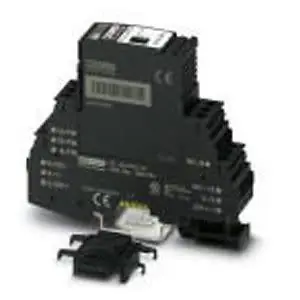 Phoenix Contact 2800768 Hardwire AC Surge Protection Screw 20 V AC Surge Protection 160 mA A Polyamide Nylon DIN Rail Mount 91.1 x 17.7 x 77.5 mm