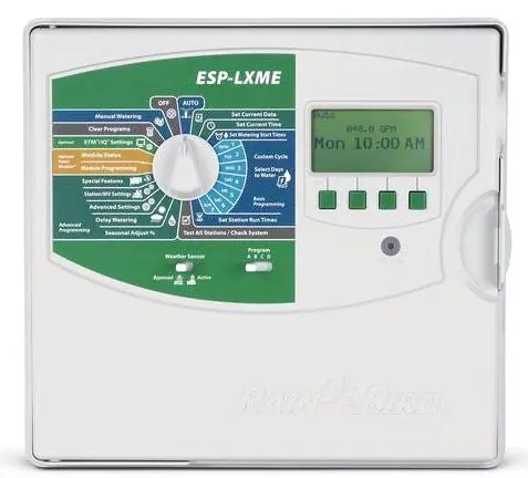Rain Bird ESP8LXME Modular Expandable Irrigation Controller 120 VAC 8 Station