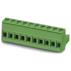 Phoenix Contact 1757116 Printed Circuit Board Connector Plug Type Screw Connection 320V 12A 12-Position 5.08 mm Pitch Green