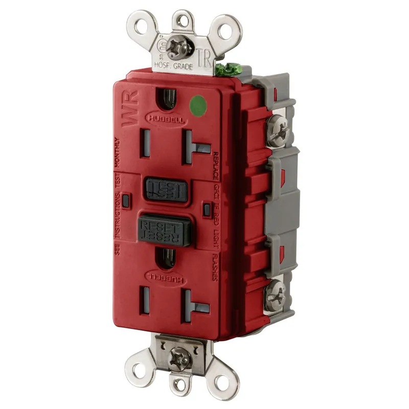 Hubbell Wiring Device-Kellems GF8300SGR HWDK 20A Industrial TRWR