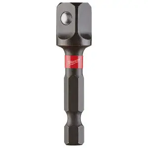 SHOCKWAVE 48-32-5031 1/4 in. Hex Shank to 3/8 in. Socket Adapter