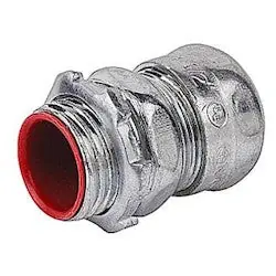 Thomas & Betts TC711A EMT Conduit Fitting Compression Connection Steel Zinc Plated