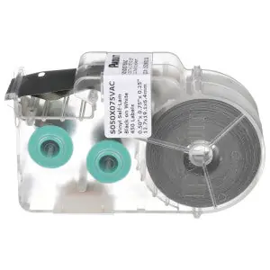 P1 S050X075VAC Self-Lam Vinyl White 450 Lbls 0.5 0.25 PO H PK1
