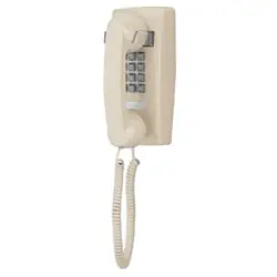 CORTELCO 255444VBA20MD Cortelco Single-Line Wall Phone in Ash