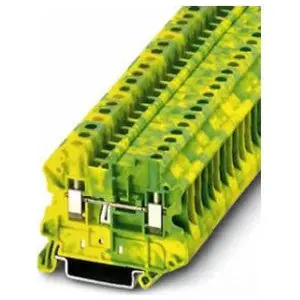 Phoenix Contact 3046223 Ground Modular Terminal Block, 26 to 10 AWG Wire, Replacement MPN