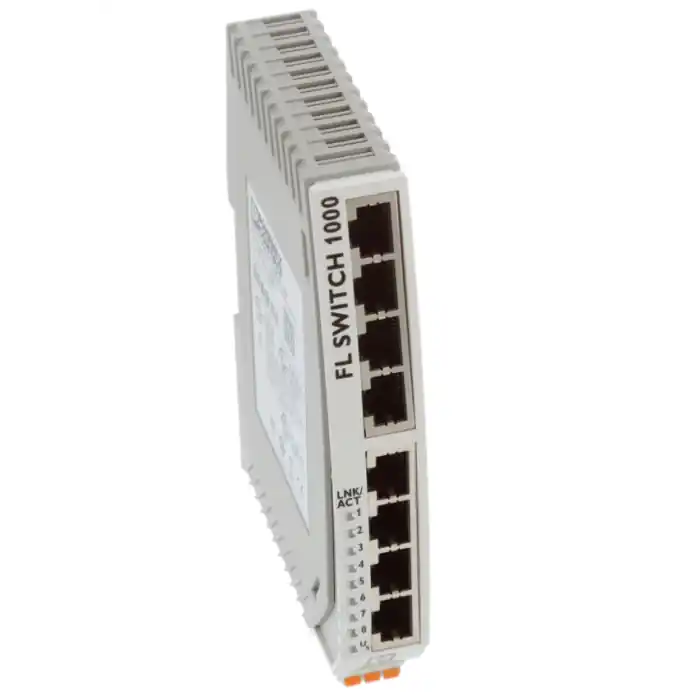 Phoenix Contact 1085243 Unmanaged Gigabit Ethernet Switch 8 RJ45 Ports FL SWITCH 1108N