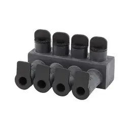 NSI Industries ISPB2/0-4 2/0-14 AWG Polaris Edge EPDM Rubber Pedestal Connector 4 Port
