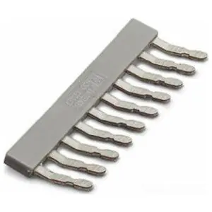 Phoenix Contact 1401132 Terminal Block Insertion Bridge Grey 10-Position 5.2 mm Pitch