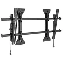 Chief LTM1U TV Mount, Large Fusion Micro-Adjustable, Wall Mount, Universal, Landscape, +2/-12 Degree Tilt, 200 Lb Load, 34.75 Width x 2 Depth x 17 Height, Black