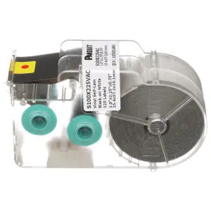 P1 S100X225VAC Self-Lam Vinyl White 125 Lbls 1 0.75 PO H PK1