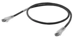 Hubbell HC6BK05 Patch-Cord Nextspeed Cat6 Slim Black 5Ft
