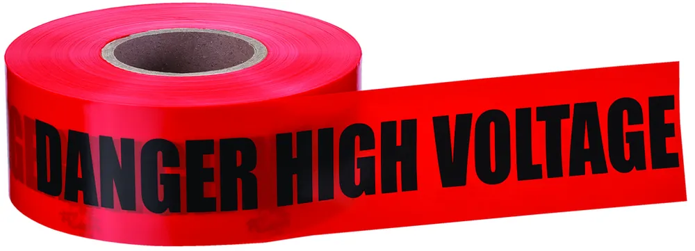 Ideal Industries 42-051 Tape Danger 3 x 1000 ft.