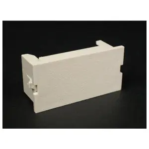 Wiremold CM2-BL-WH 2A Blank Module White