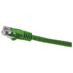 Hubbell Premise Wiring NSC6GN10 Nextspeed Ascent Cat 6 Slim Patch Cord Green 10 ft.