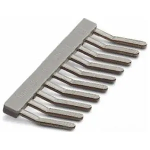 Phoenix Contact 2303132 Terminal Block Insertion Bridge Grey 10-Position 5 mm Pitch