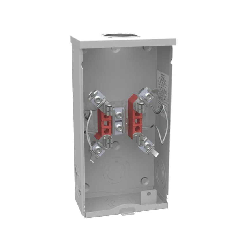 Milbank U7021-RL-TG-KK-BLG 200 Amp 4 Term Ringless Small Hub Opening Triplex Ground Horn Bypass
