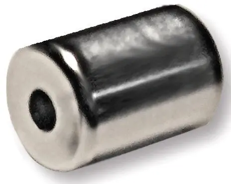 C&D Valve CD2290 1/4, Male Flare, Nickel Plated, Locking Safety Cap for Refrigerant (2 per Pack)