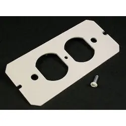 Wiremold 6DP 1-1/2-Gang Duplex Plate
