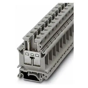 Phoenix Contact 3006043 Feed-Through Terminal Block Screw Connection 800V 76A 14-4 AWG 12.2mm W Grey