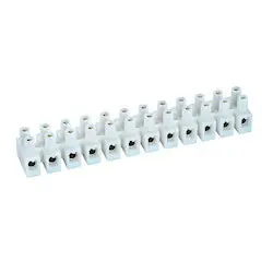 Ideal Industries 89-612 Barrier Strip 300/600 VAC 12 Circuit 35 A