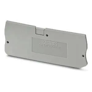 Phoenix Contact 3208979 Terminal Block End Cover Grey 77 L x 2.2 W x 29 H mm