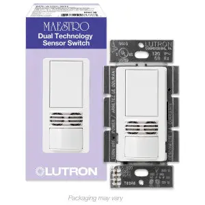 Maestro MS-A102-WH Maestro Passive Infrared Dual Technology Sensor Switch