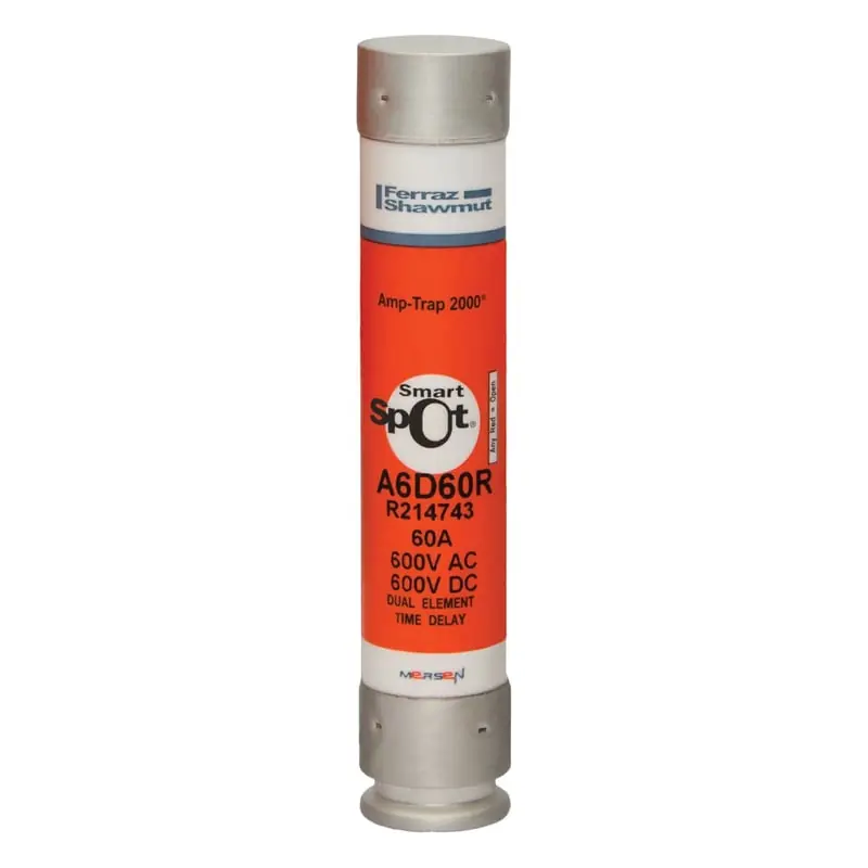 Mersen A6D60R A6D-R Class RK1 time-delay, 600 volts, 60 Amps