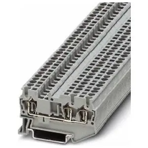 Phoenix Contact 3031241 Feed-Through Terminal Block Spring-Cage Connection 800V 24A 28-12 AWG 5.2mm W Grey