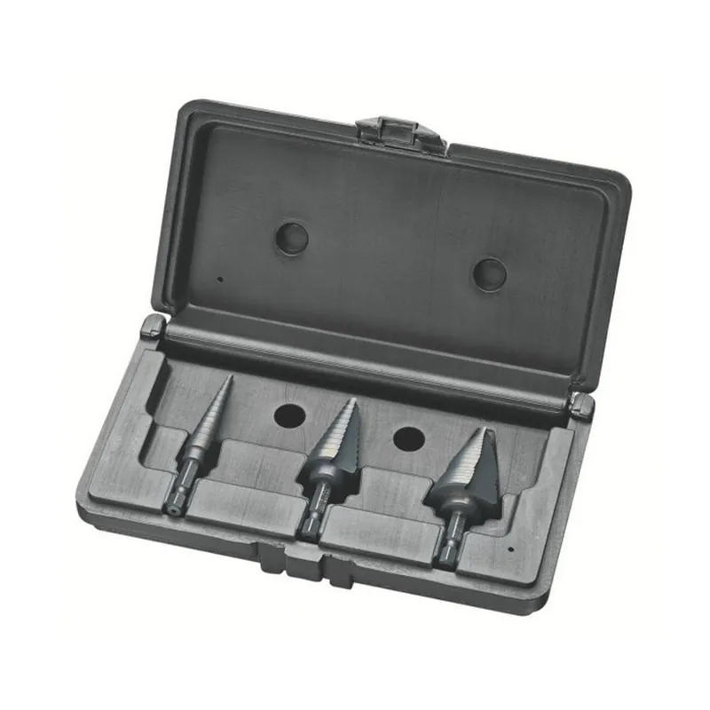 Ideal Industries 35-524 Step Drill Bit Kit Quick Change 3 Piece Replacement MPN