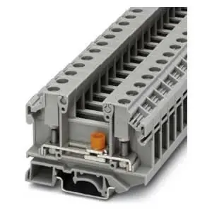 Phoenix Contact 0790462 Disconnect Terminal Block Bolt Connection 800V 36A 24-10 AWG 11mm W Gray