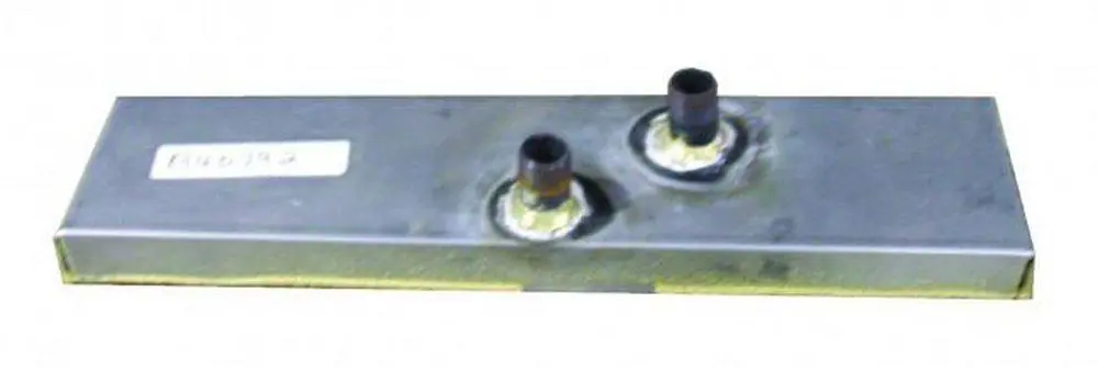 First Co 9-360-64-2 8 in. x 28 in. Steel Condensate Drain Pan