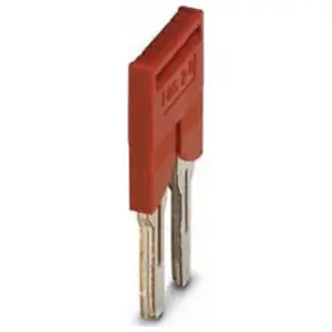 Phoenix Contact 3030284 Terminal Block Plug-in Bridge Red 2-Position 8.2 mm Pitch