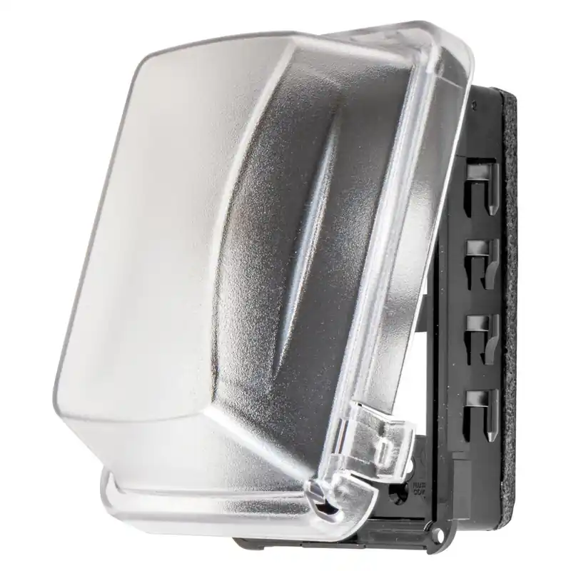 Hubbell RW57300 Weatherproof Cover 1-Gang Gray