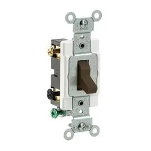 Leviton CS220-2 20 Amp 120/277 Volt Toggle Switch