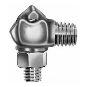 Hubbell GTCL34A Connector Tank Grounding Bronze 1 in. Length