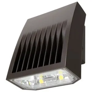Cooper Lighting XTOR1B-PC1 Lumark Wallpack Crosstour Series LED Small Door 12W 5000K Carbon Bronze 120V Photocontrol
