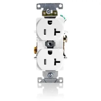 Leviton T5362-W 20A 125V Duplex Receptacle