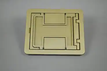 Wiremold FPBTCGY FPBTC - FloorPort-Series Blank Cover Assembly