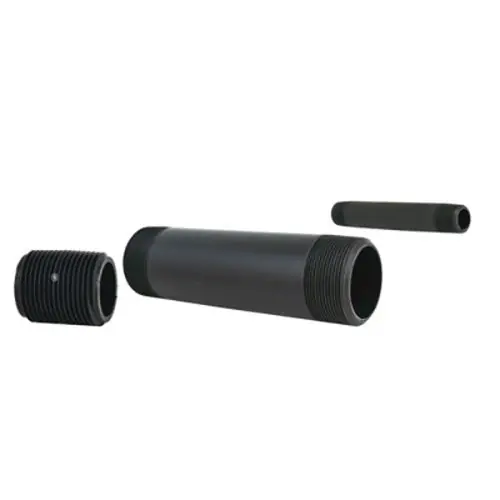 LASCO 215-060 1-1/2 Inch Pipe x 6 Inches Length Threaded Pipe Nipple - Pack of 10