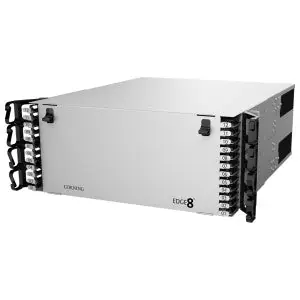 Corning EDGE8-04U EDGE8 Solutions Housing Rack 4 RU 17 in W 22.1 in D 7 in H