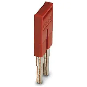 Phoenix Contact 3030161 Terminal Block Plug-in Bridge Red 2-Position 5.2 mm Pitch
